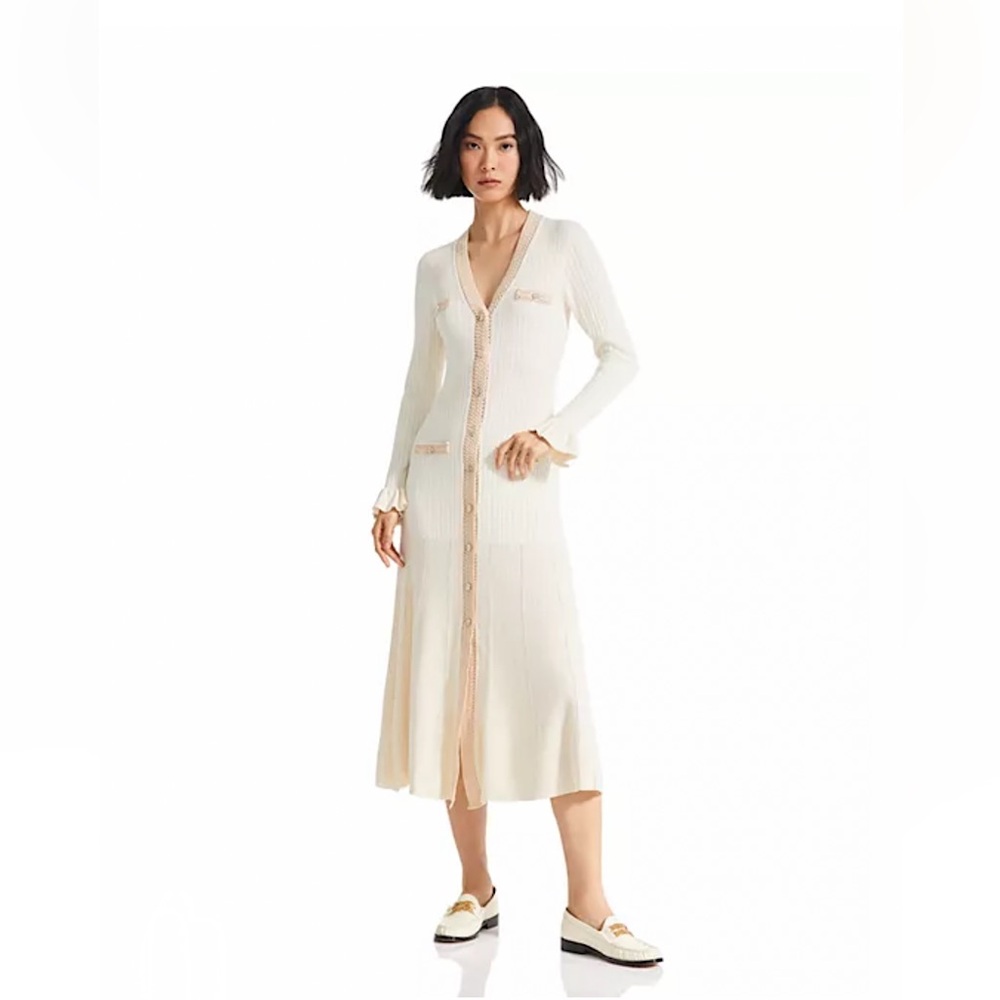 NWT Sandro Ellis Crochet Trim Midi Dress - 150th Anniversary
Exclusive